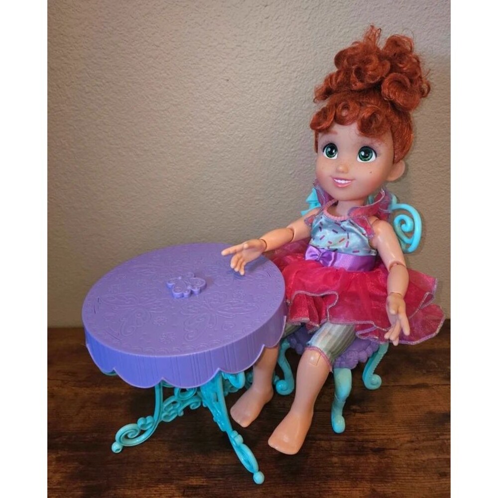 Fancy Nancy Doll with Table and Chair Set